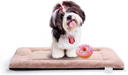 Miniatura 30 de Camas para Perros Almohadilla de Jaula para Perros Grandes Cama de Jaula para Perros Ultra Suave Lavable y Antideslizante Almohadilla de Perrera