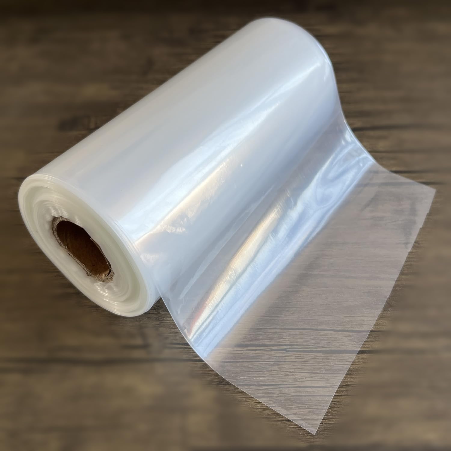 Poly Tubing Roll 2mil 10 inch×130 Feet Food Grade LDPE Resin for Custom Length Packaging