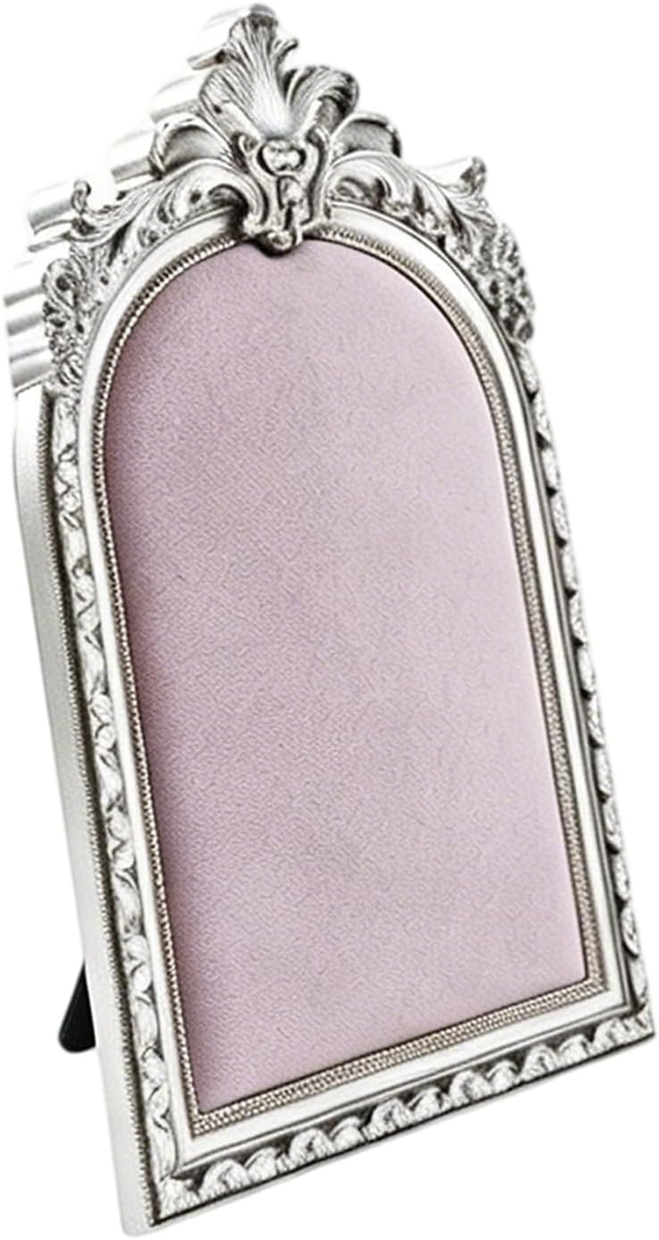 Ornamental Resin Jewelry Holder for Home, Ancient silver, D
