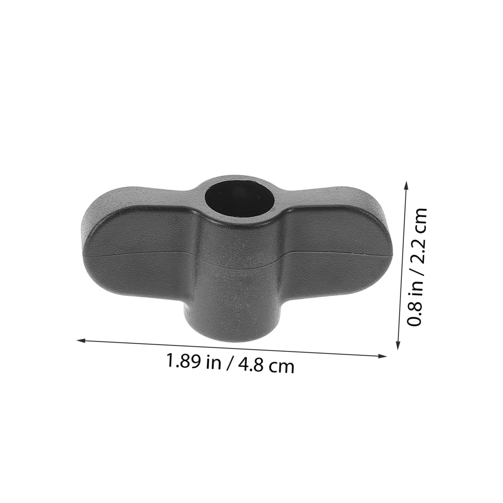 SUPVOX Drum Cymbal Stand Tools: 4pcs Wing Nuts Hand Knob Tightening Screws Clamping Knobs for Drum Maintenance