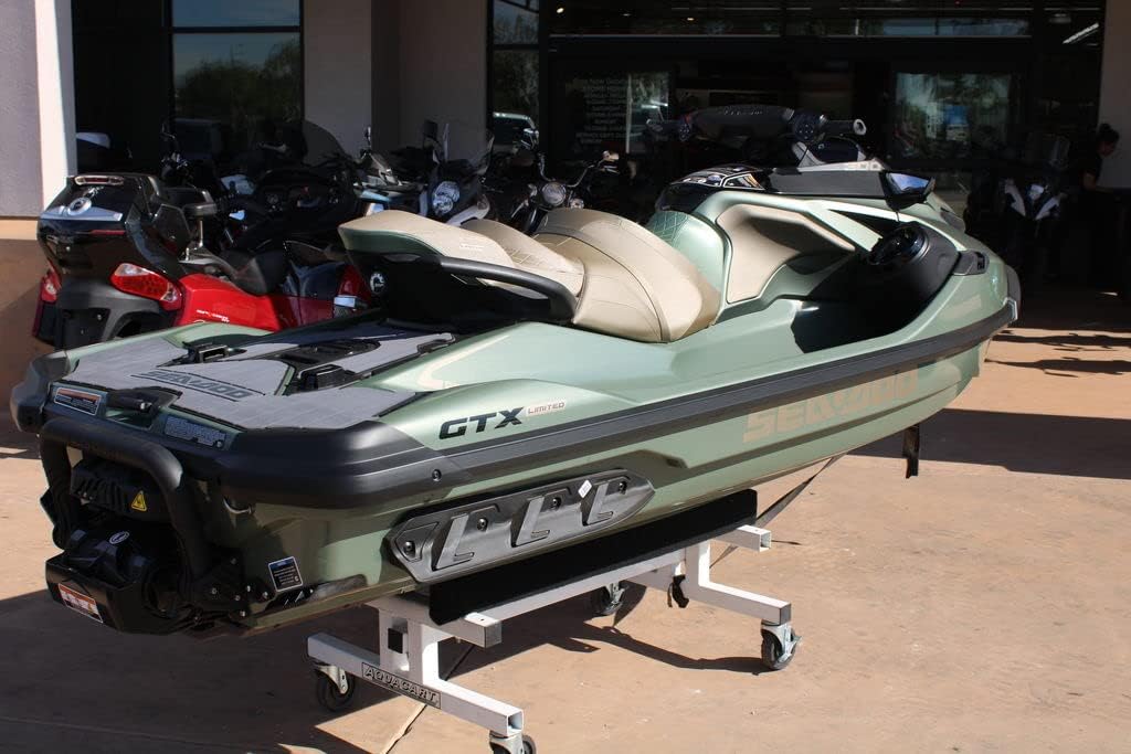 AquaCart AQ-19b- Heavy Duty- 30 Years of Innovation- Made in USA- PWC Jet Ski watercraft Dolly Stand Shop Garage storagea Sea Doo Kawasaki