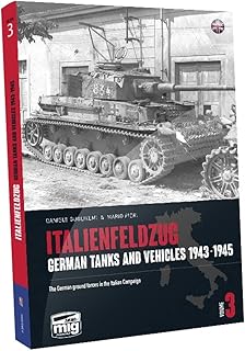 MiG - Book Italian Wheel Tray, German Tanks 1943-1945 Vol.3 Eng (4/22) *mig6265-m