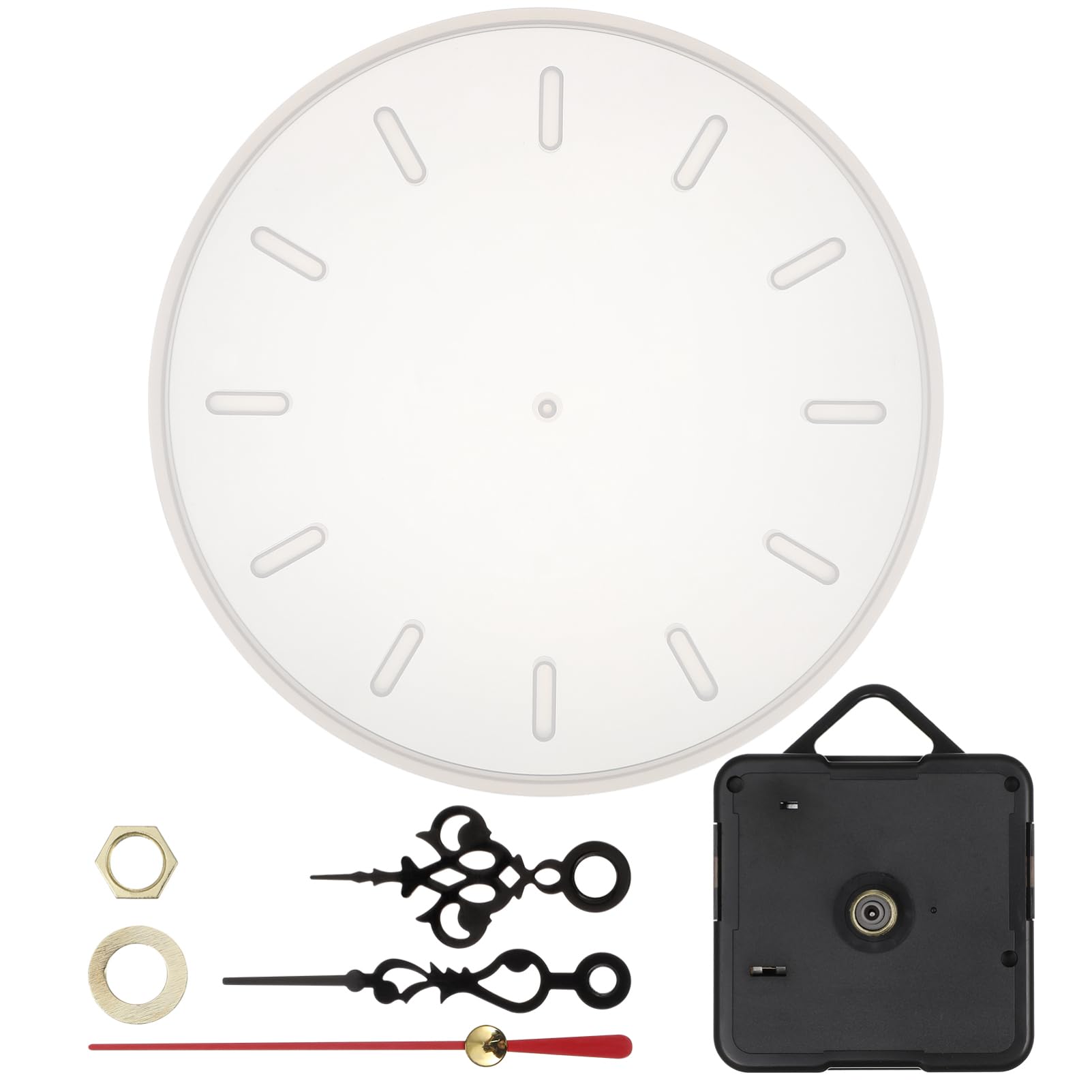 Molde de silicona redondo Hohopeti de alta resistencia para decoración de pared