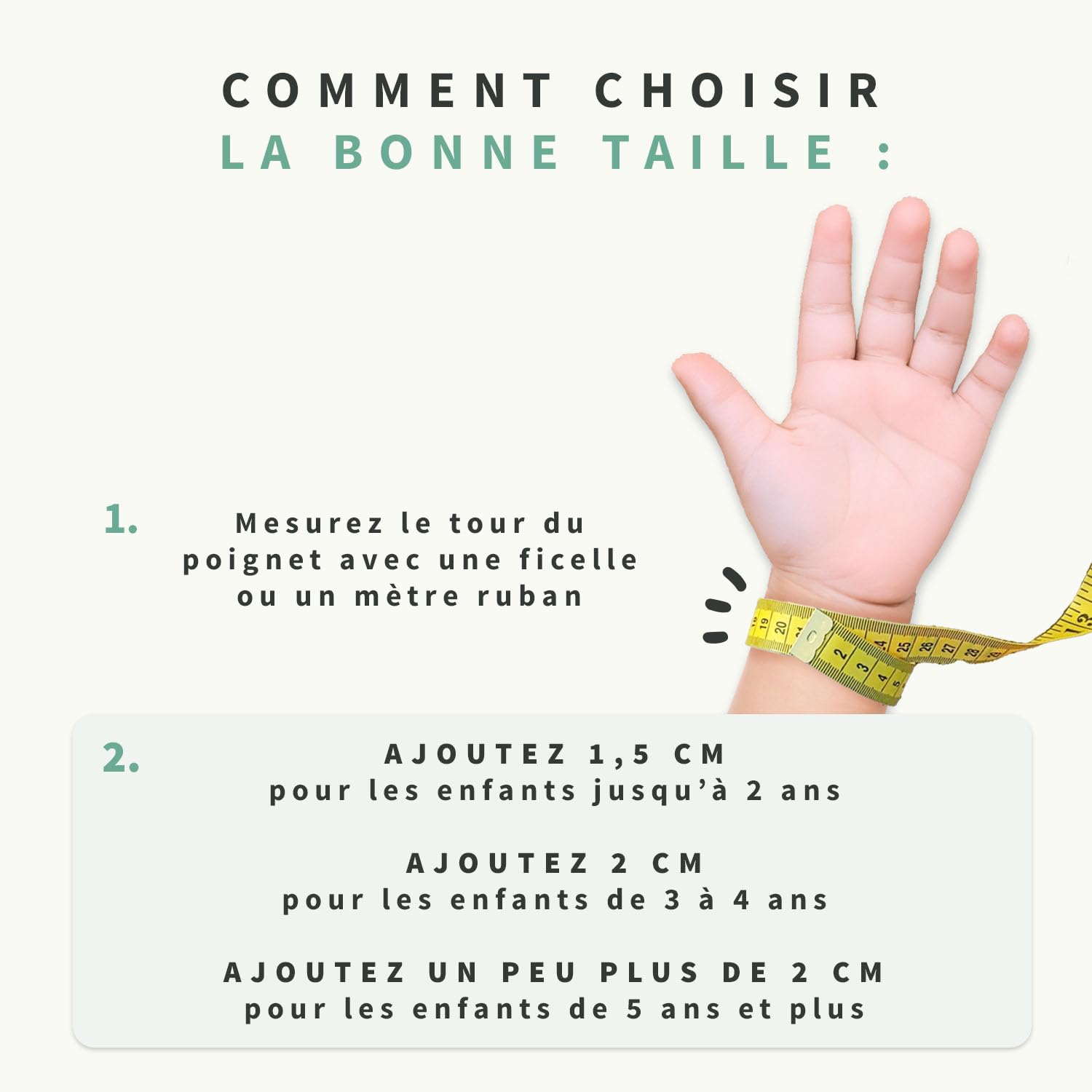 Bracelets d'Identification SOS Personnalisables pour Enfant avec Numéro de Téléphone - Lot de 2
