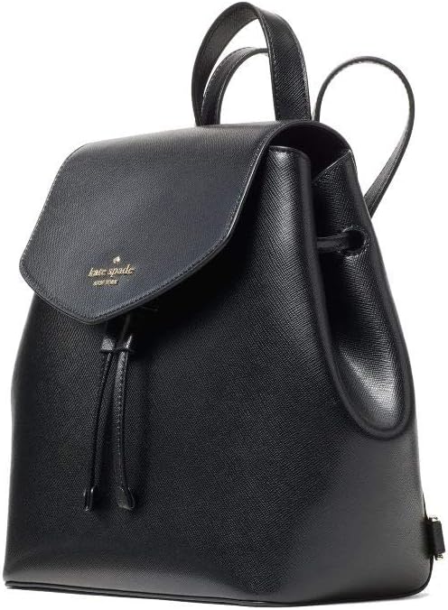 Lizzie medium flap backpack (Black 