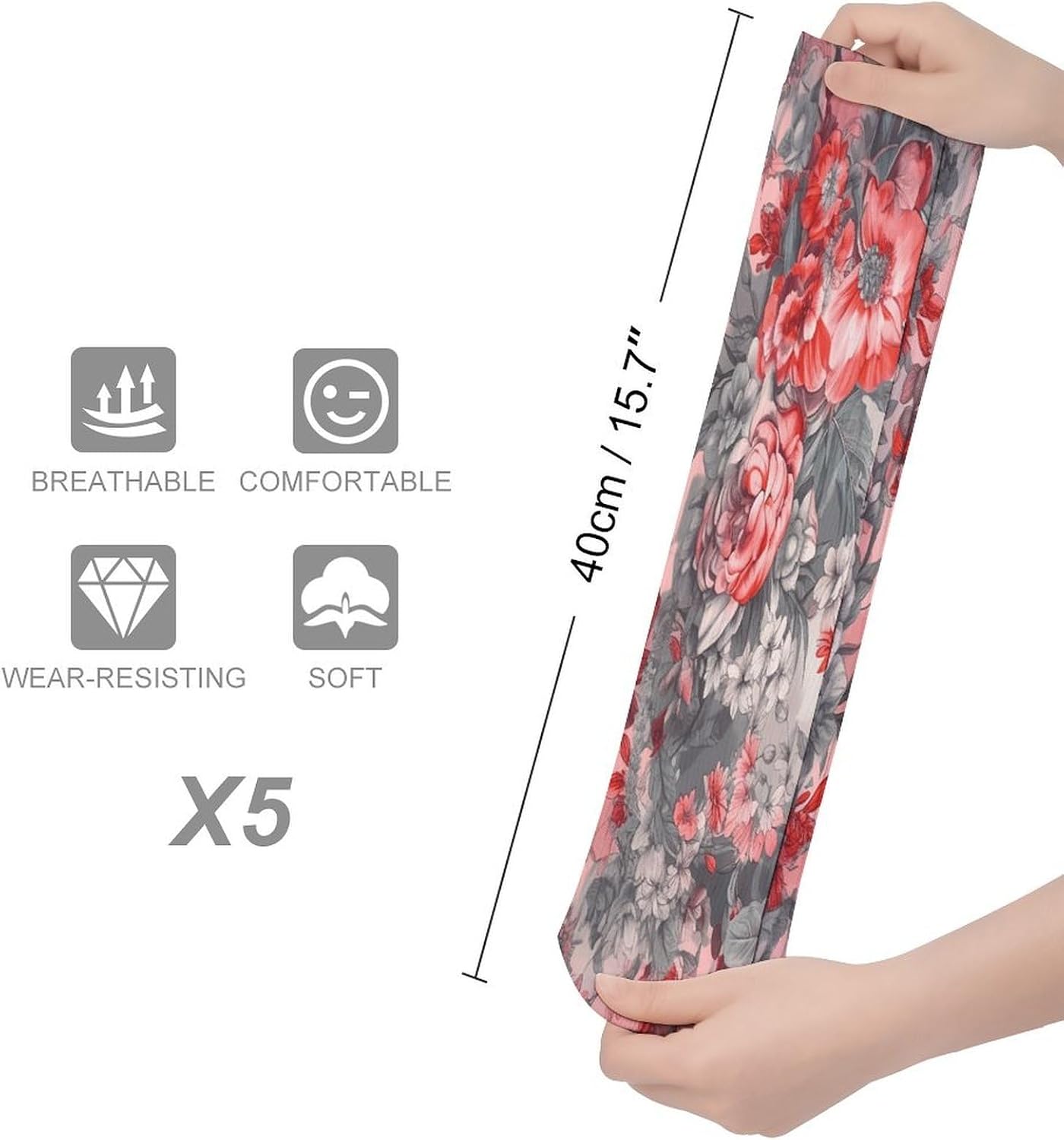 Gray Butterfly Pattern Stocking - Cute Casual Long Athletic,Crew Sock for Men Women,Running Socks Soft Breathable for Gift