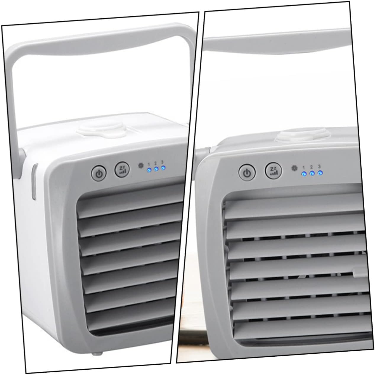 KICHOUSE 1pc Mini Air Conditioner Fan Portable Desktop Usb Cooler for Personal Use Lightweight and Stylish Design for Home Office Travel