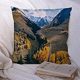 ★ Patrón personalizado personalizado: las fundas de almohada personalizadas con diferentes patrones son adecuadas para Navidad, hogar, hotel, decoración, silla, piso, asiento de yoga, yoga, exteriores, cama, playa, automóvil.