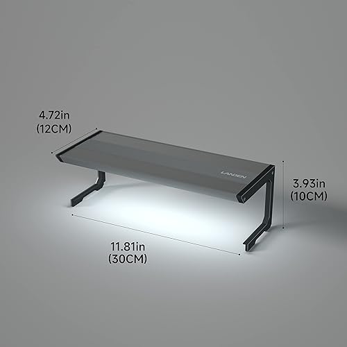 Miniatura 2 de LANDEN AQUABRITE - 30 luces LED para acuario RGB+W para peceras de agua dulce sin borde de 11.81 pulgadas (11.8 in) - Iluminación de espectro