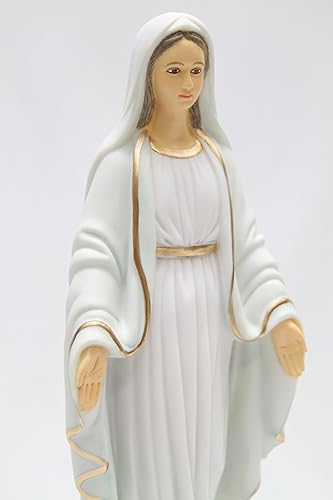 Miniatura 4 de Estatua católica de Virgen María de Gracia de 16 pulgadas, estatua católica de la colección Vittoria hecha en Italia