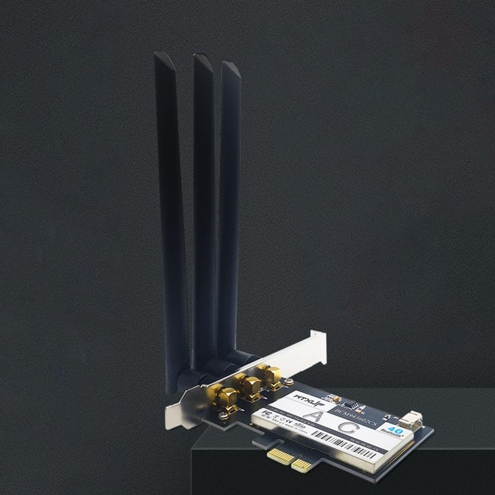 Scheda WiFi Desktop 1750Mbps con Integrato Scheda WiFi Desktop