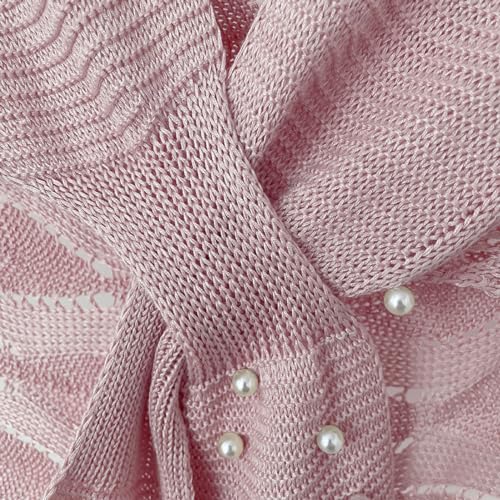 Beaded Shawl Knitted Poncho Wrap Pashmina Shawls Shrug Casual Scarf Cape for Women Fashion4
