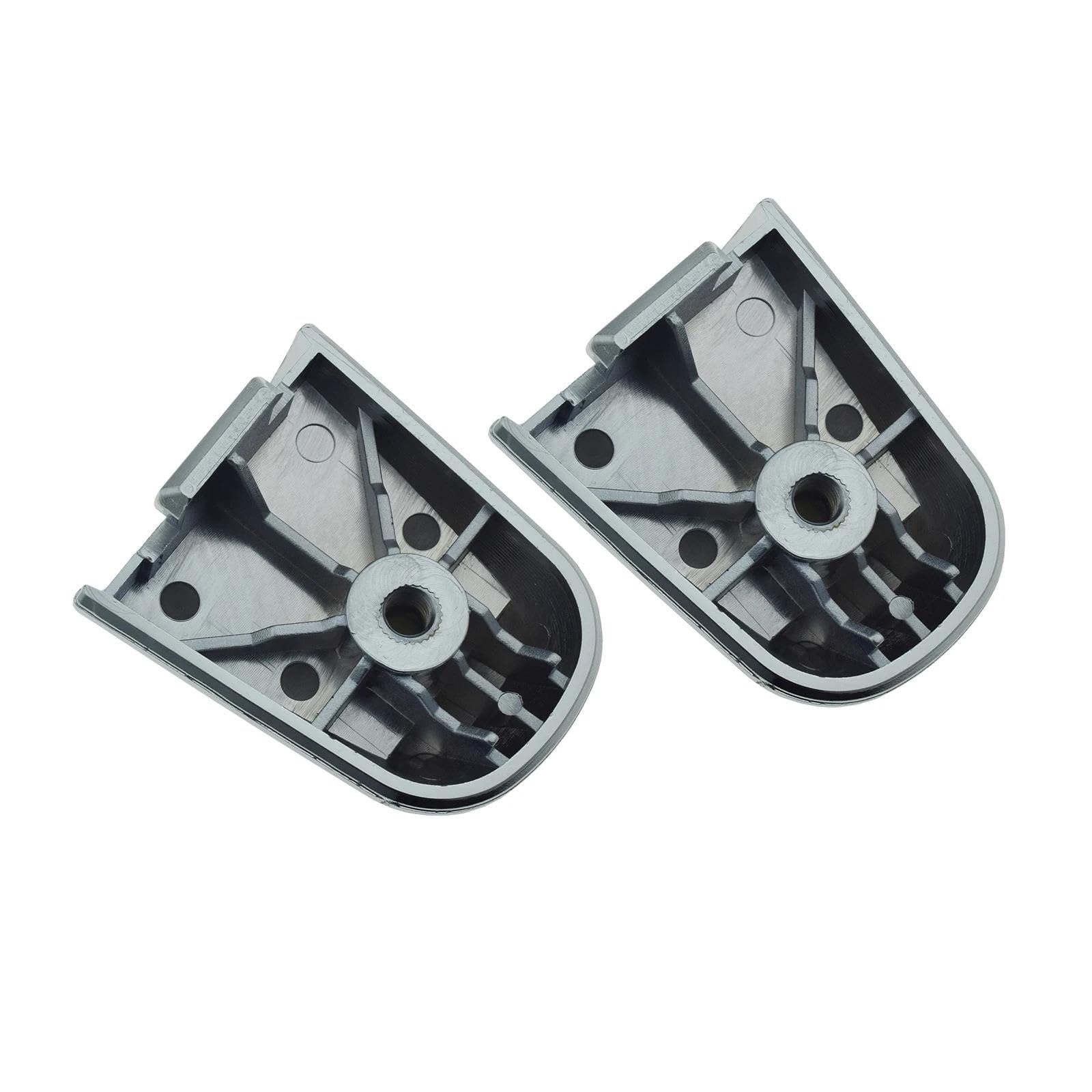 Zamiennik dla Mitsubishi do Montero do L200 Chrome Przód Tylny Lewy Prawy Zewnętrzny Zewnętrzny Uchwyt Drzwi Pokrywa Samochodu Zewnętrzna Obudowa Klamki (Przód Lewy z Otworem) (Przód Lewy