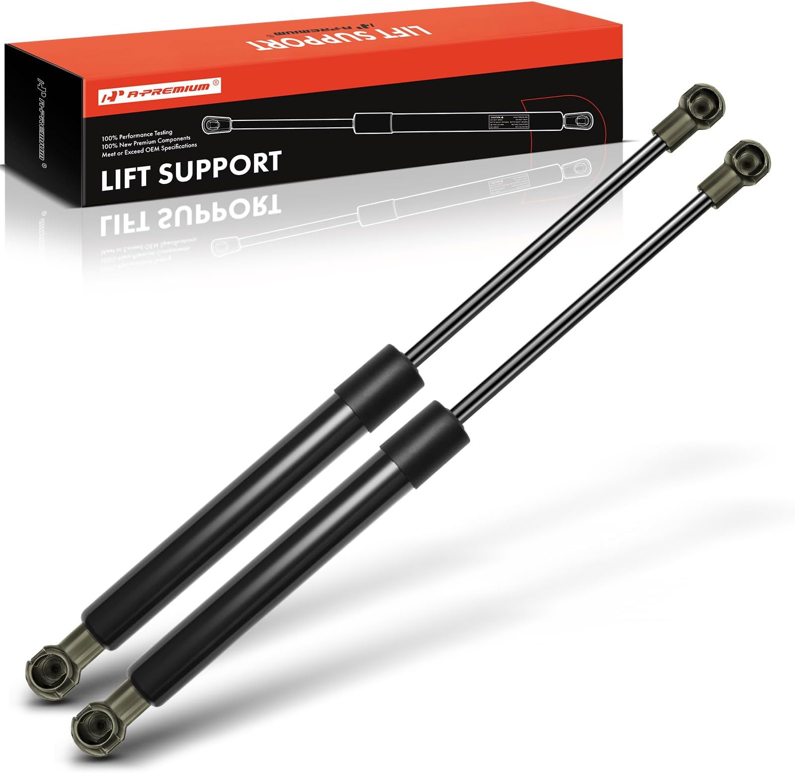 A-Premium Front Hood Lift Supports Struts Shocks Compatible with Select BMW Models - E39 Series: 525i 530i 2001-2003, 528i 1997-2000, 540i 1997-2003, M5 2000-2003 (2PC Set)