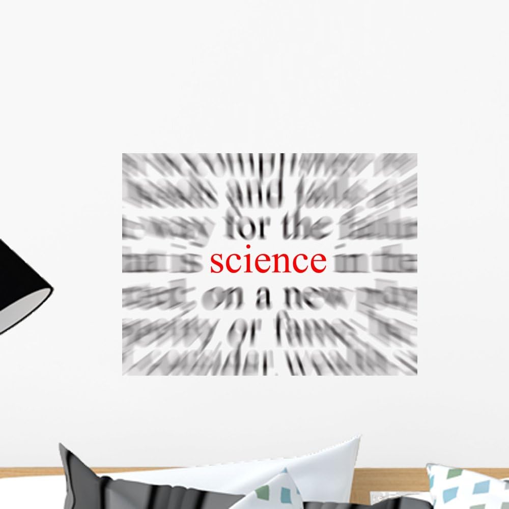 Wallmonkeys Science Wall Decal Peel and Stick Graphic WM5807 (18 in W x 14 in H)
