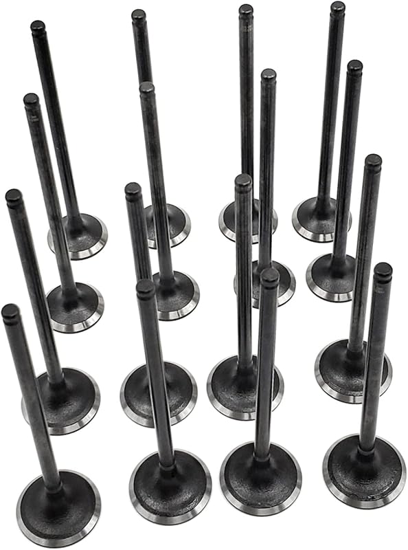 Kit de válvulas de admissão e escape PartsFlow para Honda Civic e del Sol 1.6L e 1.7L SOHC – 16 peças