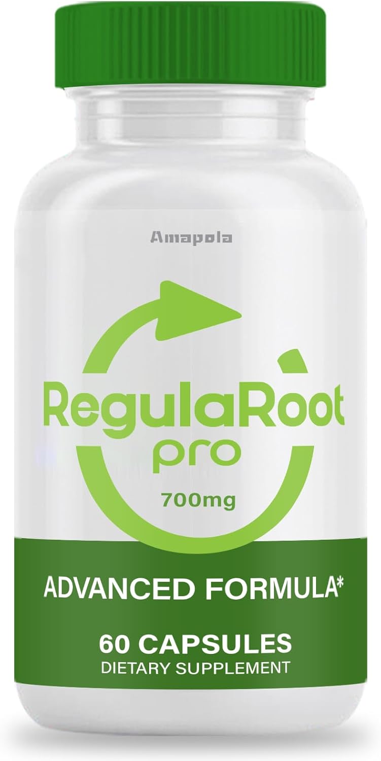 Amapola RegulaRoot Pro - Regula Root Pro Pill Formula (Single, 60 Capsules)