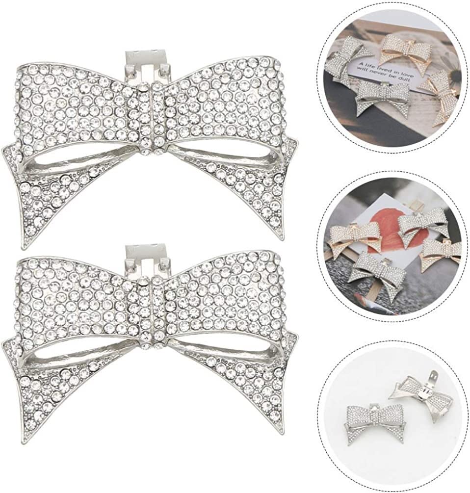 1 para klipsy do butów z kokardką zdejmowane zawieszki do butów Bowknot buty biżuteria dekoracyjne akcesoria do obuwia dla kobiet ślub panny młodej bal szpilki dekoracja