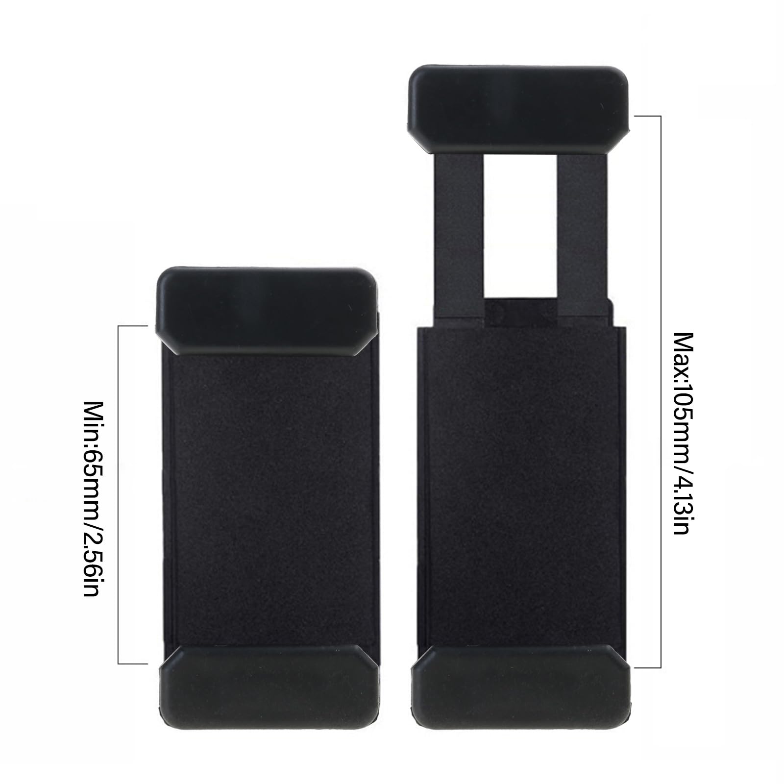 Supporto per treppiede, Clip per treppiede per telefono cellulare, Adattatore a vite da 1/4 di pollice, Supporto per fotocamera smartphone, Morsetto per iPhone mobile