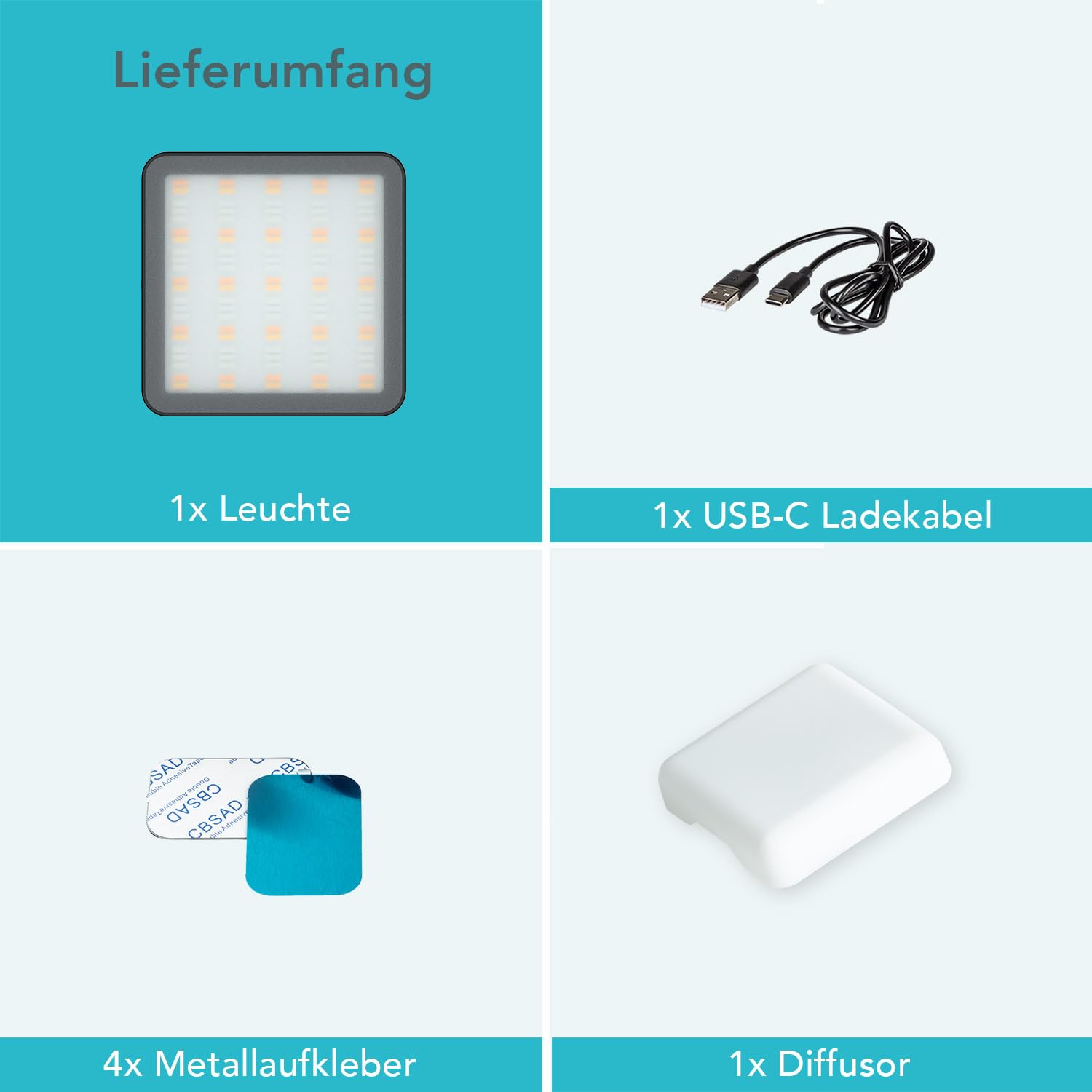 Mini luz de Video LED RGB para Smartphone, magnética, luz de cámara para Fotos, videollamadas, Streaming, Youtube, 3200-7500K, batería de 1000 mAh, 75 min
