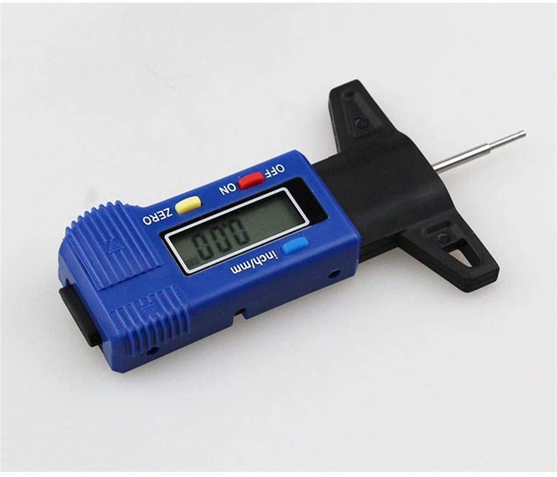 Calibrador Sonda de metal Pantalla digital electrónica Medidor de profundidad de la banda de rodadura Medidor de banda de rodadura Calibrador Vernier profundo Herramienta de medición Herramienta