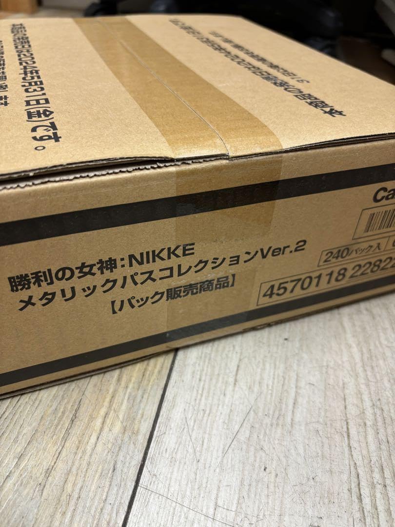 カートン】 勝利の女神：NIKKE メタリックパスコレクションVer.2