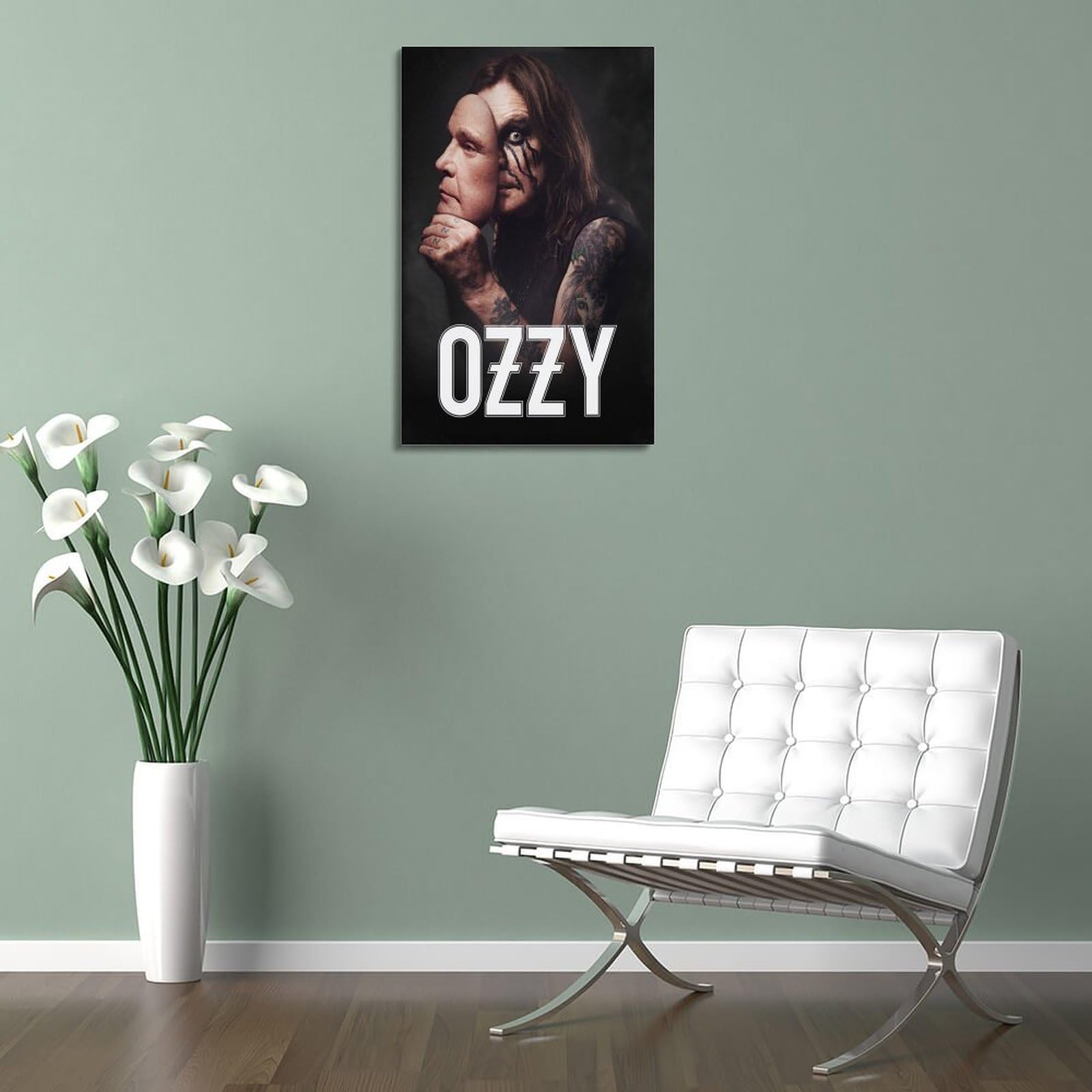 Ozzy Osbourne Poster 30x45cm - Leinwand Druck Wanddekoration