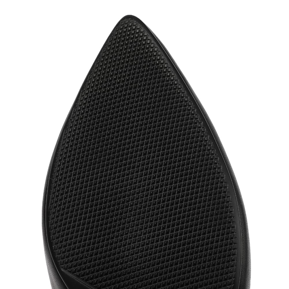 Donna Vera Pelle 5CM/7CM/9CM Tacchi a Spillo Elegante Decolletè Scarpe a Punta Scarpe da Ufficio