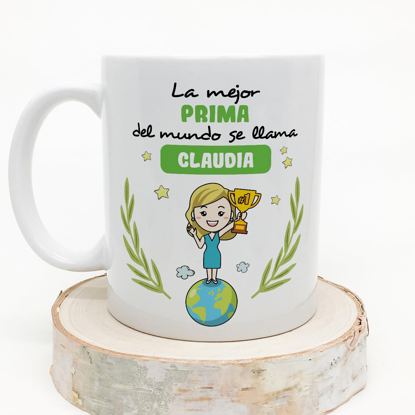 MUGFFINS Tazas Para HERMANO - En Español - Gracias Por Ser El Mejor - 11 Oz / 330 Ml - Regalo Original Y Divertido