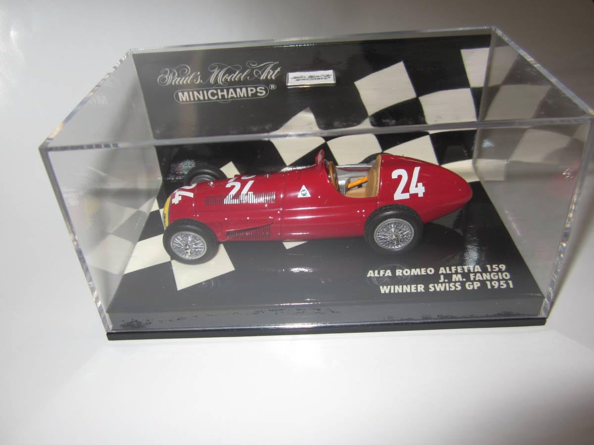 Amazon | PMA ミニチャンプス 1/43 アルファロメオ アルフェッタ 159  