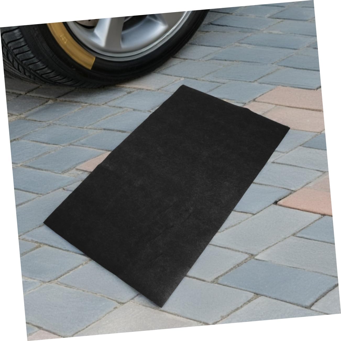 Luxshiny Garage Mat Oil Absorption Reusable Car Protection Washable Slip for Cars Motorcycles