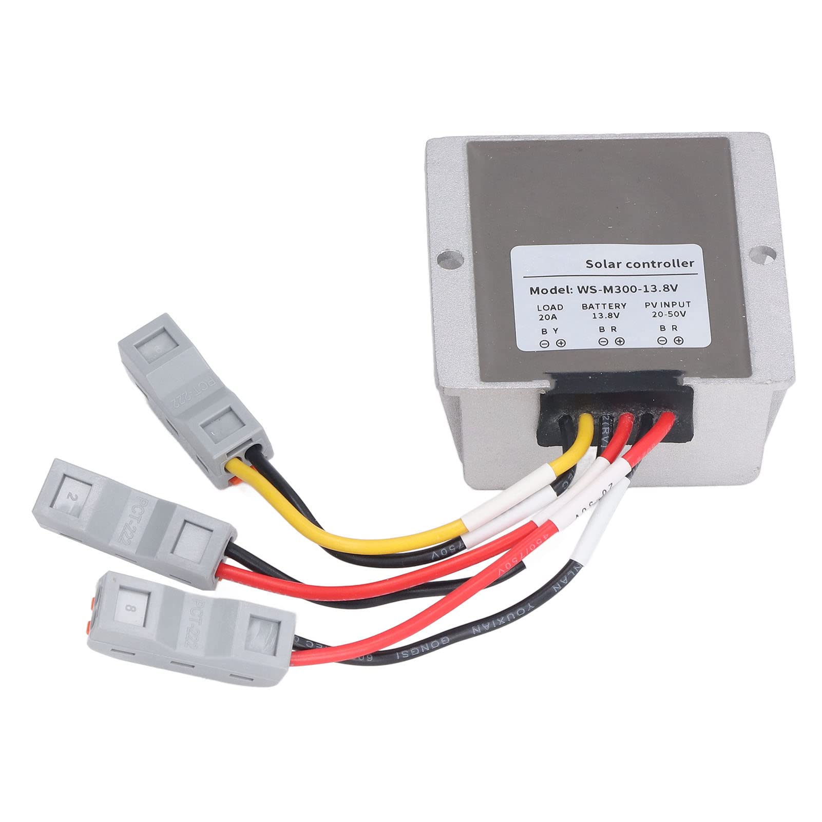 Chrees Regolatore di carica solare MPPT 20A, potenza efficiente 300W (13.8V