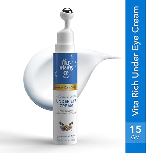 Miniatura 2 de The Moms Co. Natural Vita Rich - Crema para debajo de los ojos para ojeras e hinchazón para mujeres, adecuada para pieles delicadas debajo de los