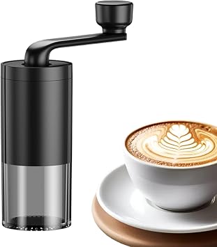 Hand Coffee Bean Grinder, Coffee Bean Grinder Manual, Hand Coffee Grinder Portable Adjustable Manual Grinder Conical Buri | Quiet Hand Coffee Bali Grinder for Cappuccino, Americano, Mocha