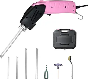 200W Air-Cooled, Electric Hot Knife - Foam Cutting Tool with Blades & Accessories Use Foam Cutter for Engraving and DIY Handmade