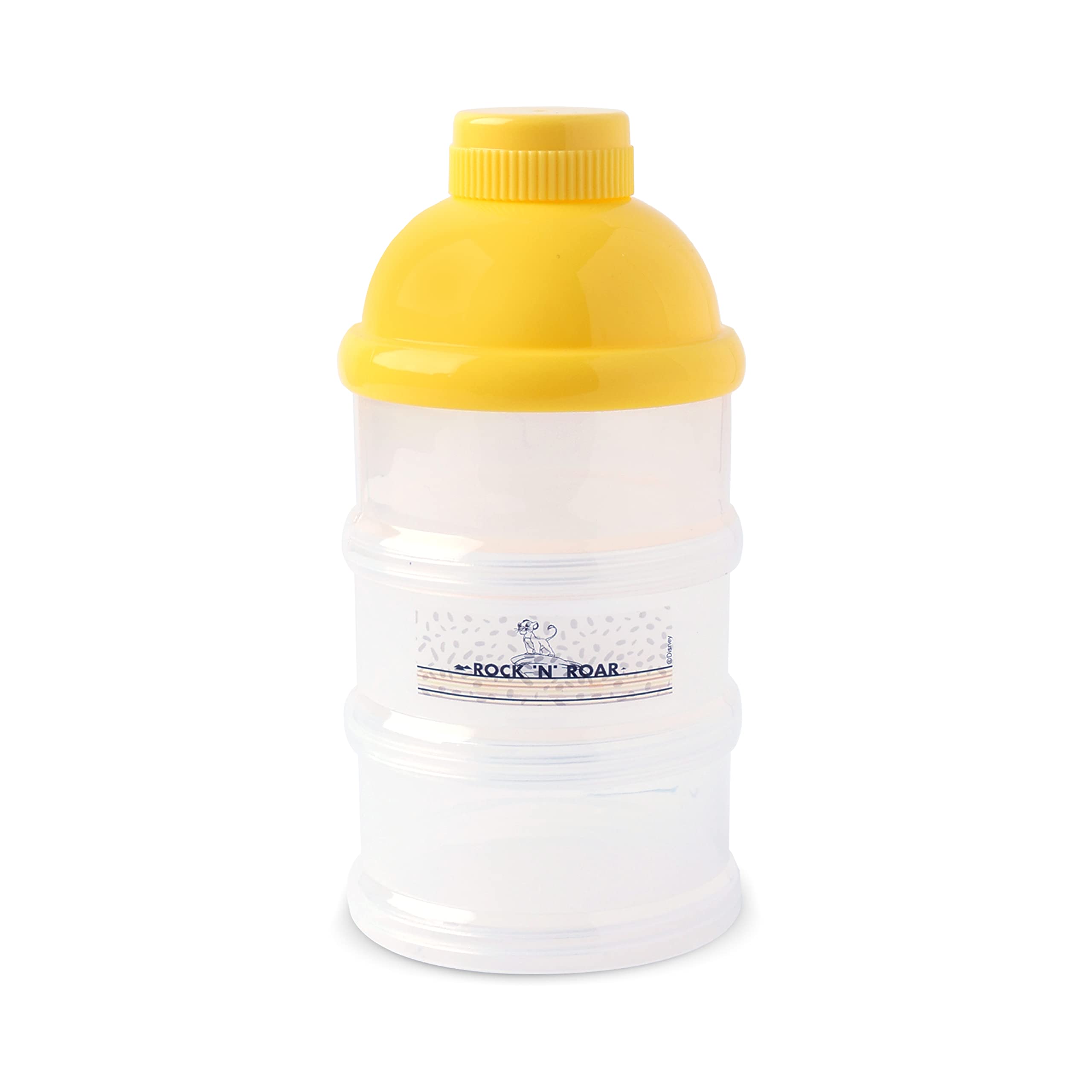 Lion King Baby Milk Powder Formula Dispenser, Stackable Formula Dispenser Container Bottle For Travel, Large Capacity Formula Holder, Non-Spill, Bpa Free (Official Disney Product)