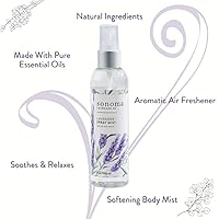 Vista 3 de Sonoma Lavender Spray de niebla, spray de almohada para rejuvenecer el sueño, que contiene aceites esenciales de lavanda, 4 onzas