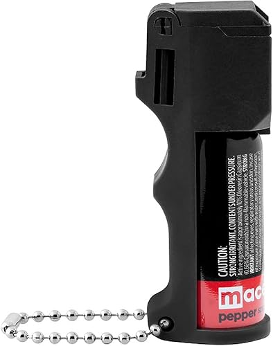 Mace Brand PepperGuard Maximum Strength Pepper Spray Personal Model, Pocket Model, or Police Model, Great for Self-Defense, Black