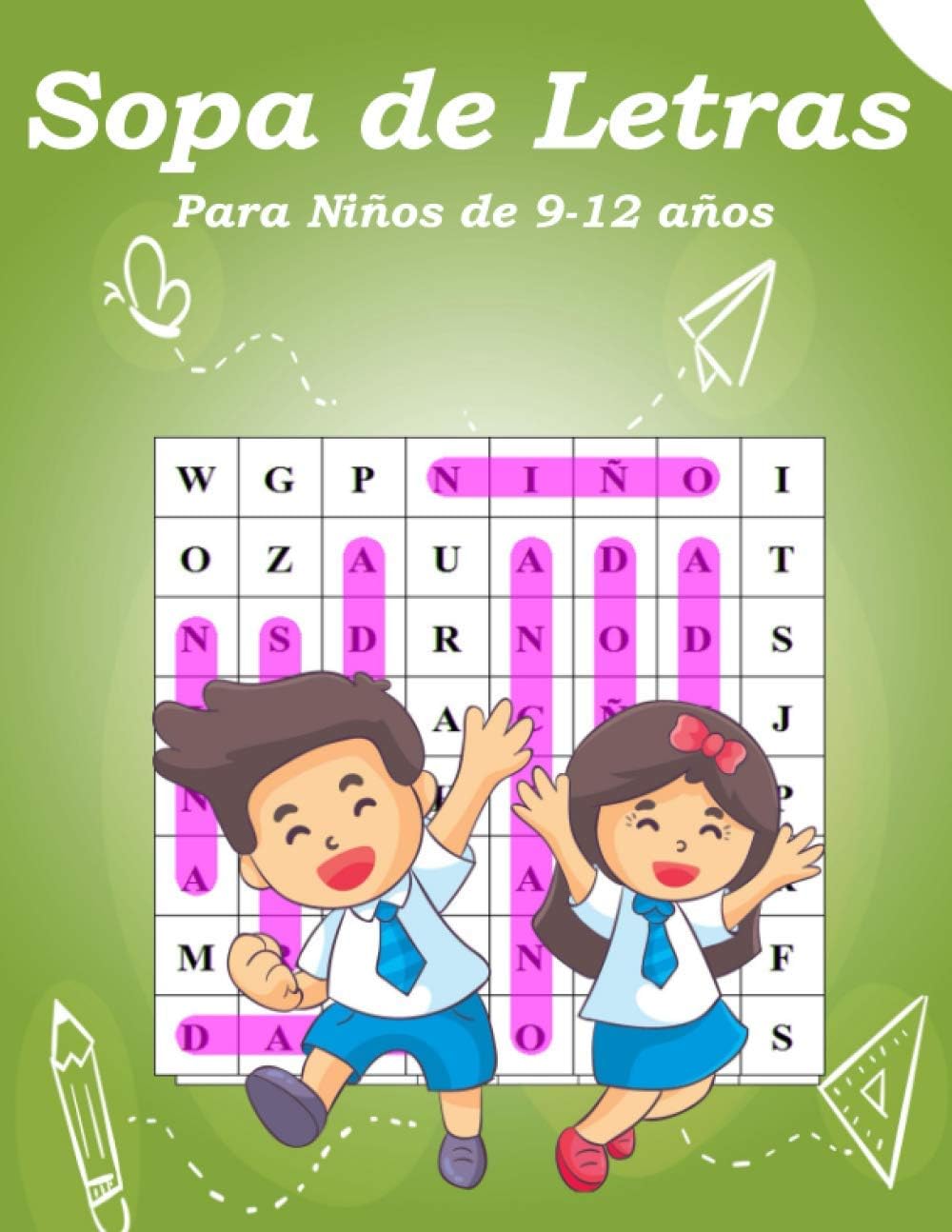 Sopa de letras para Niños de 9-12 años: Sopa de letras para Niños de 9-12 años Juego didácticos