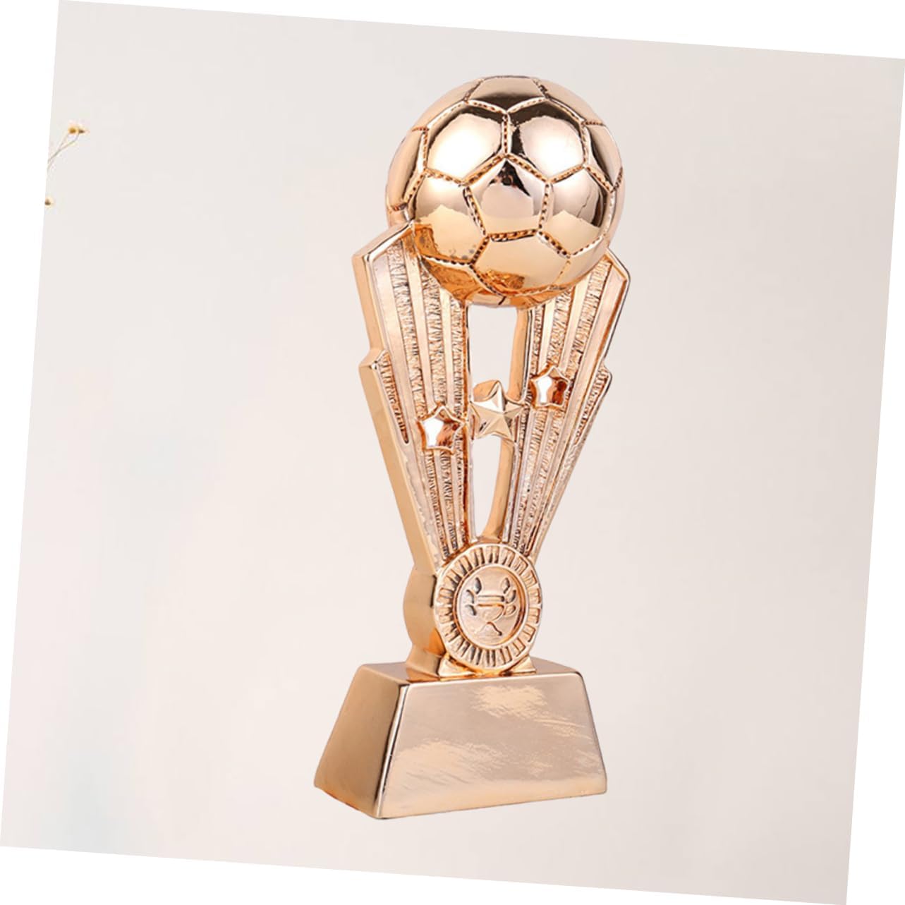 Plating Resin Football Trophy Bronze Soccer Team Award for School Office and Kindergarten Award Trophy