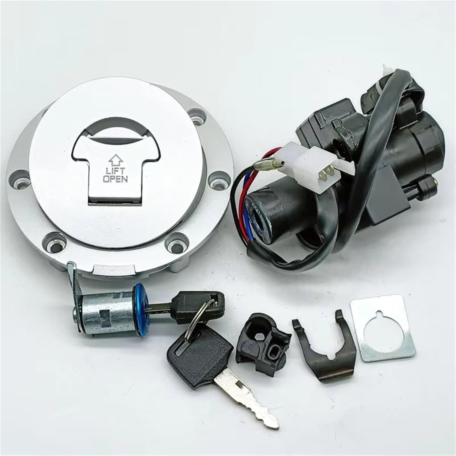 バイクのキーロックシリンダー Compatible With CBR400 For NC23 For NC29 1986 1987