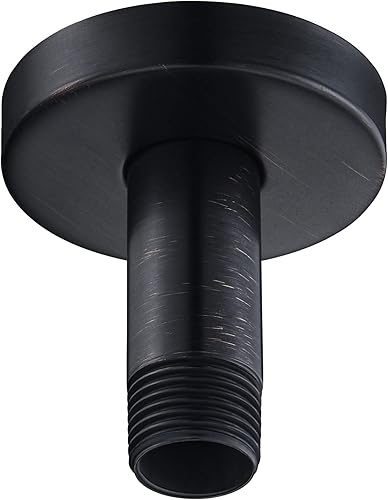 Vista 24 de RP61058-RB para brazo de ducha montado en pared y techo anti-fugas de 6 pulgadas y con brida para American Standard, bronce veneciano