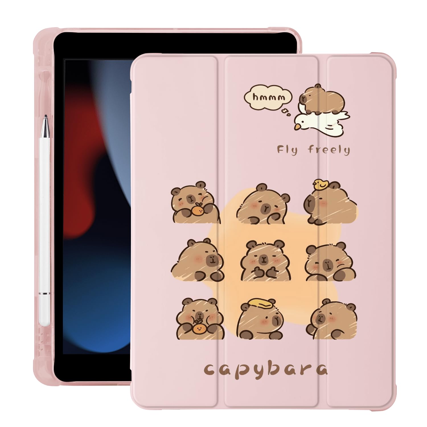 Amazon.com: Cute Kawaii Capybara for iPad 5th/6th Generation Case