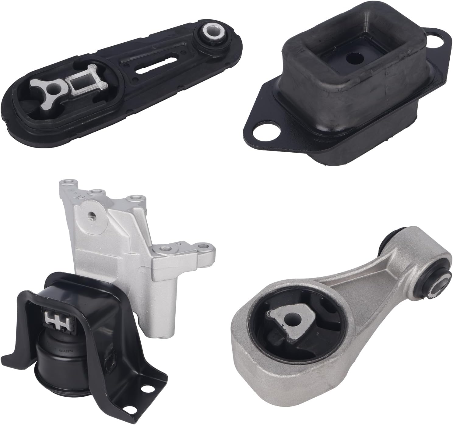 PAROD 4PCS Engine Mount Fit for Nissan Juke 2011-2012,Sentra 2013-2019 Replace#A7380 A7382 A7376 A4360