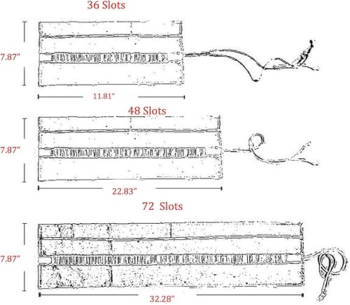 Miniatura 6 de Estuche para lápices con impresión colorida, portátil, de viaje, organizador de almacenamiento de lápices de lona enrollable para artistas y