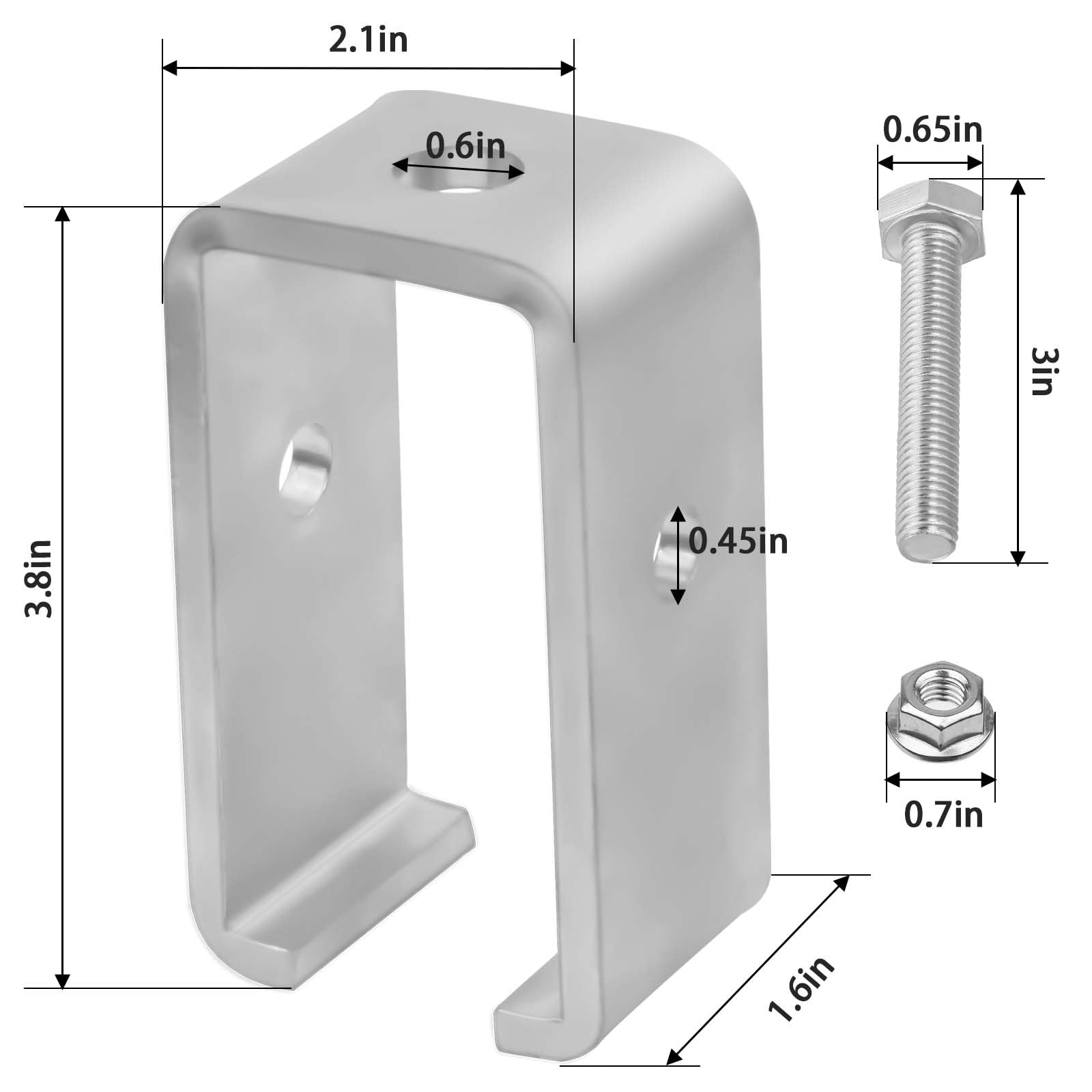 Hi Flame Channel Trolley Track Hanger Bracket for P1834-EG... Hi Flame Channel Trolley Track Hanger Bracket for P1834-EG...