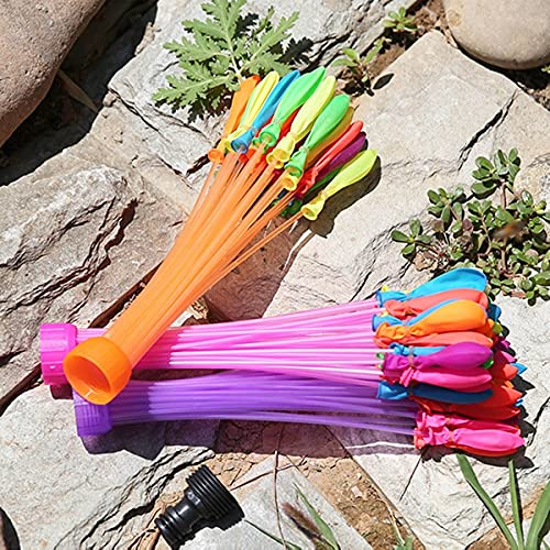 Balões de água multicoloridos – Balões de água ecológicos para jogos de festa na água de verão, balõ