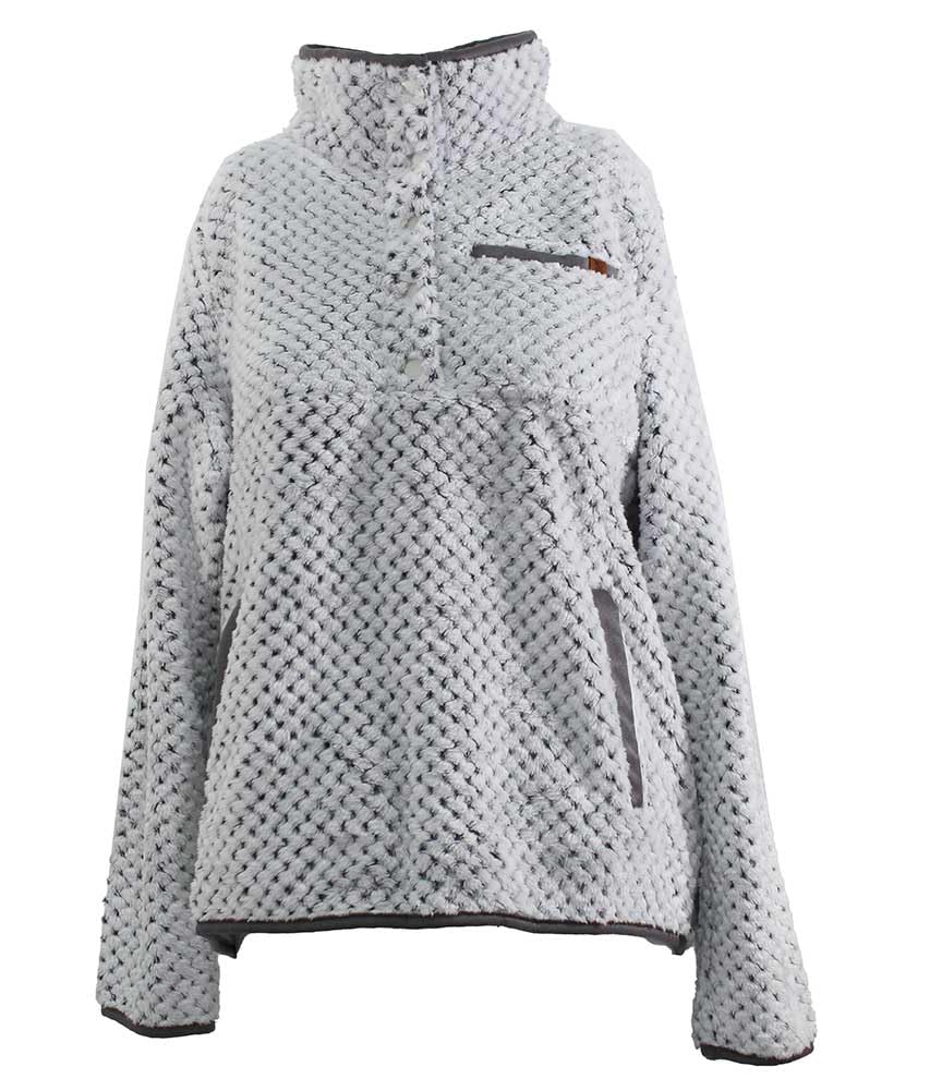 Simply Southern Simply Soft Pullover Frost Gray XL