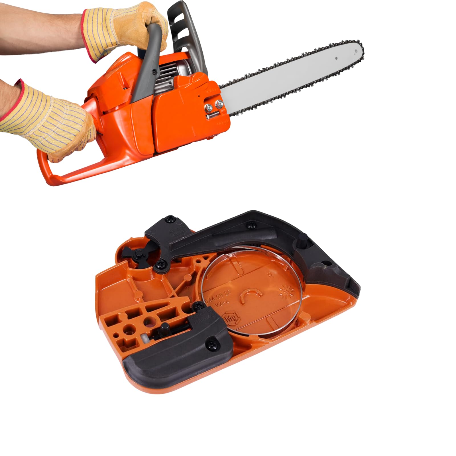 Zestaw sprzęgła z hamulcem łańcucha do pilarki Husqvarna 445 450 544097901 544097902
