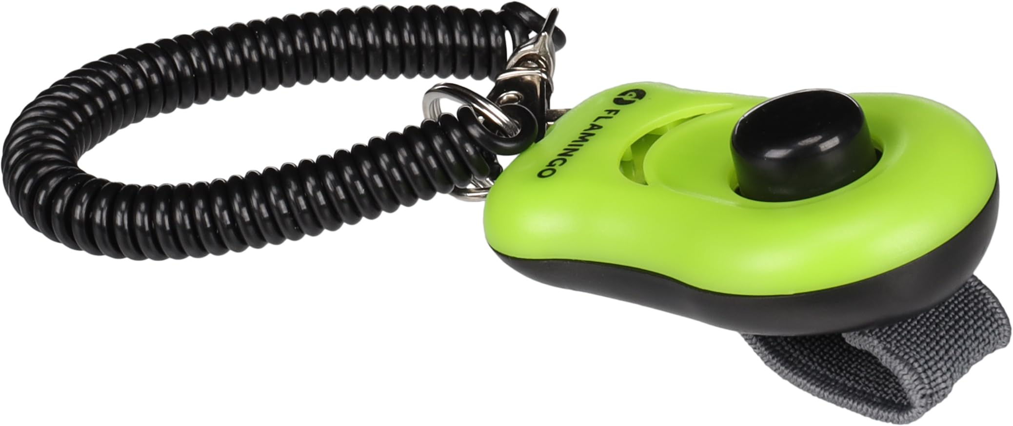 Flamingo - Clicker Xin Vert : Entraînez Votre Chien de manière ludique et Pratique
